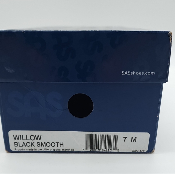 SAS Women's Willow Black Smooth Mary Jane Comfort Shoes Size 7M - Picture 2 of 9